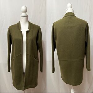 Olive Green Women's Sweater Cardigan